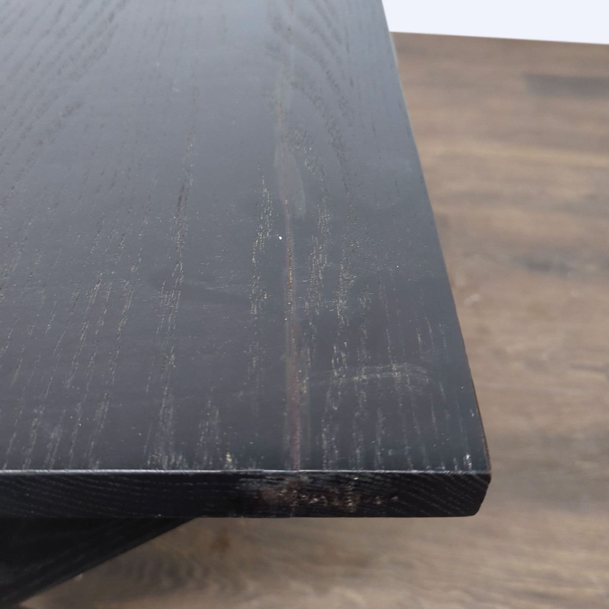 Wood X-Leg End Table - Thumbnail 3