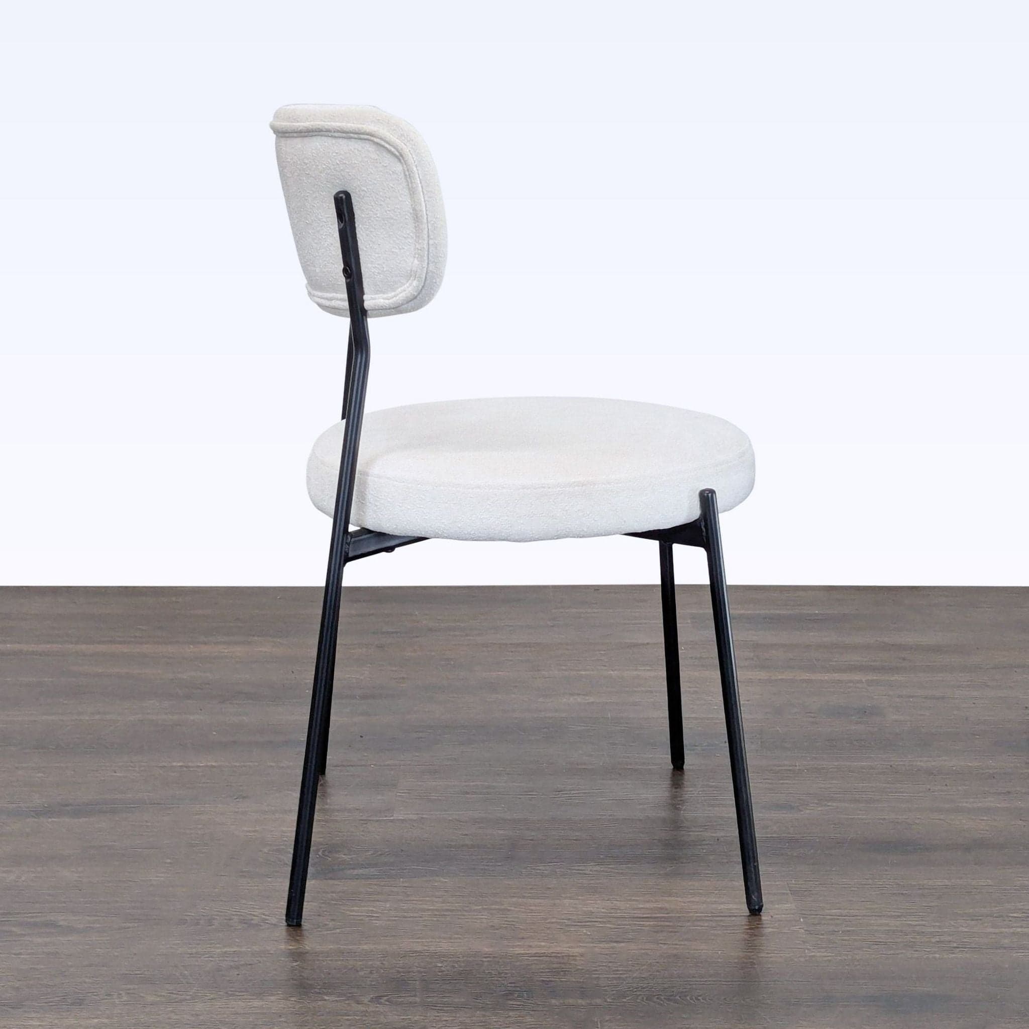 Duhome Boucle Dining Chair - Thumbnail 6