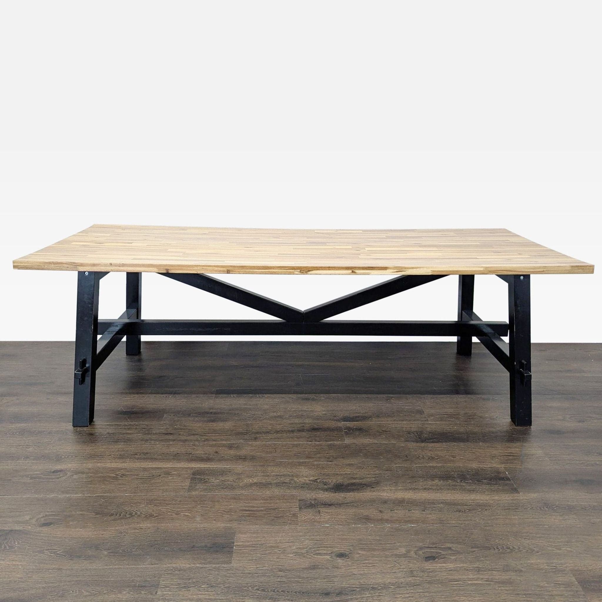 Ikea Skogsta Acacia Wood Dining Table - Image 1