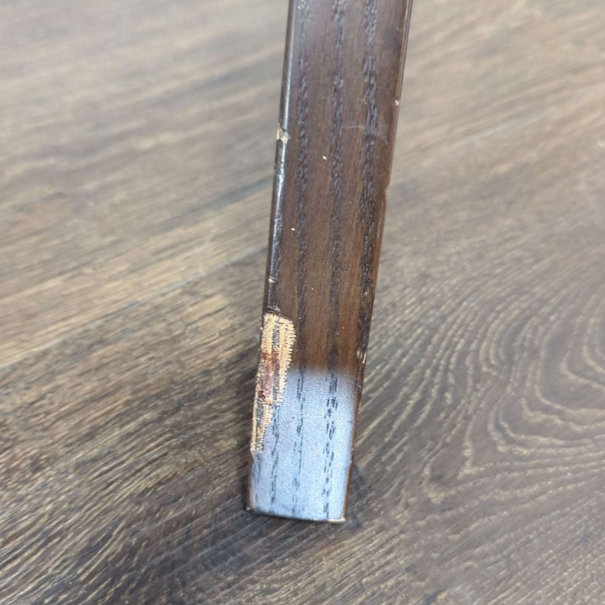 Wood X-Leg End Table - Thumbnail 4