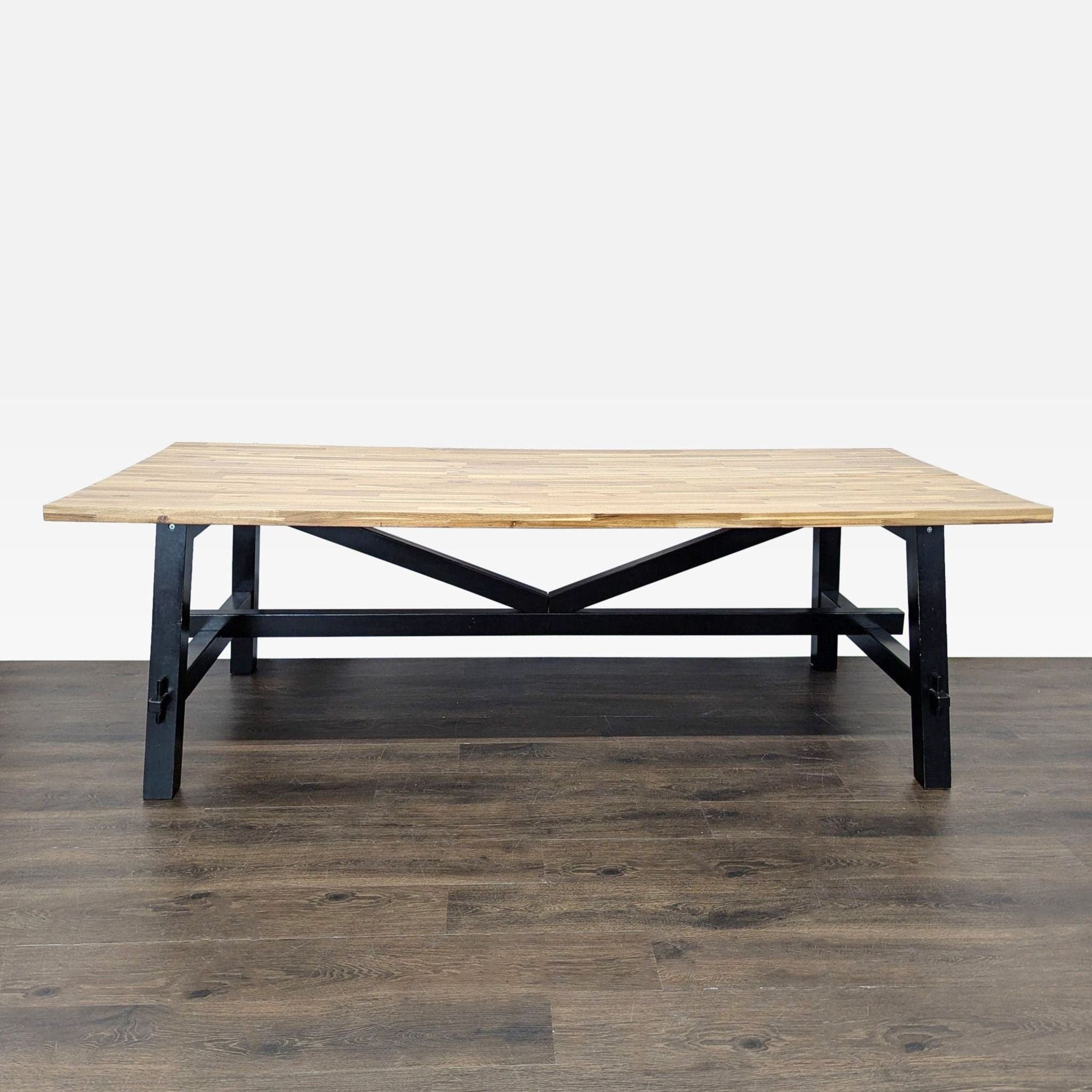 Ikea Skogsta Acacia Wood Dining Table - Thumbnail 3