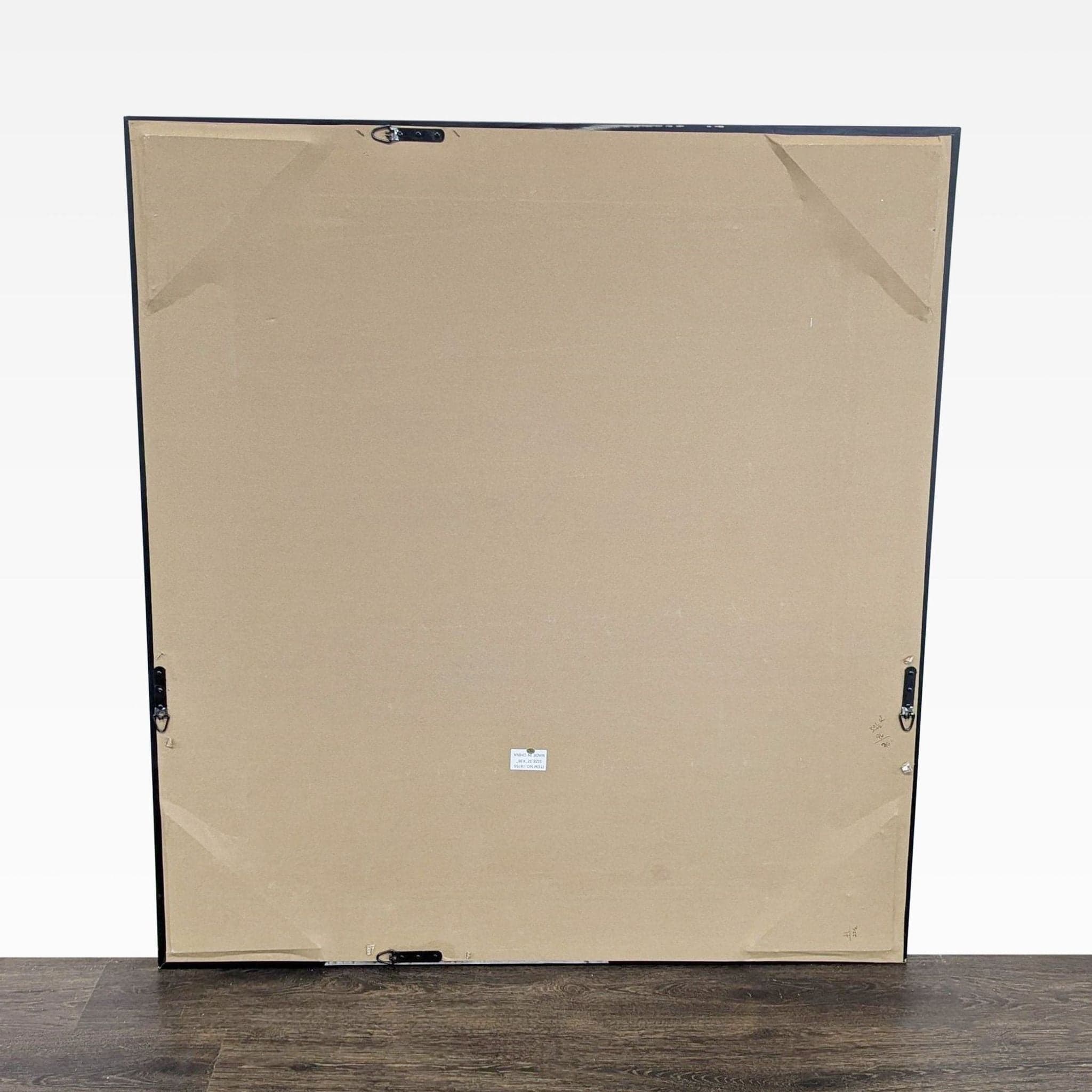 Wood Silvered Frame Mirror - Thumbnail 2