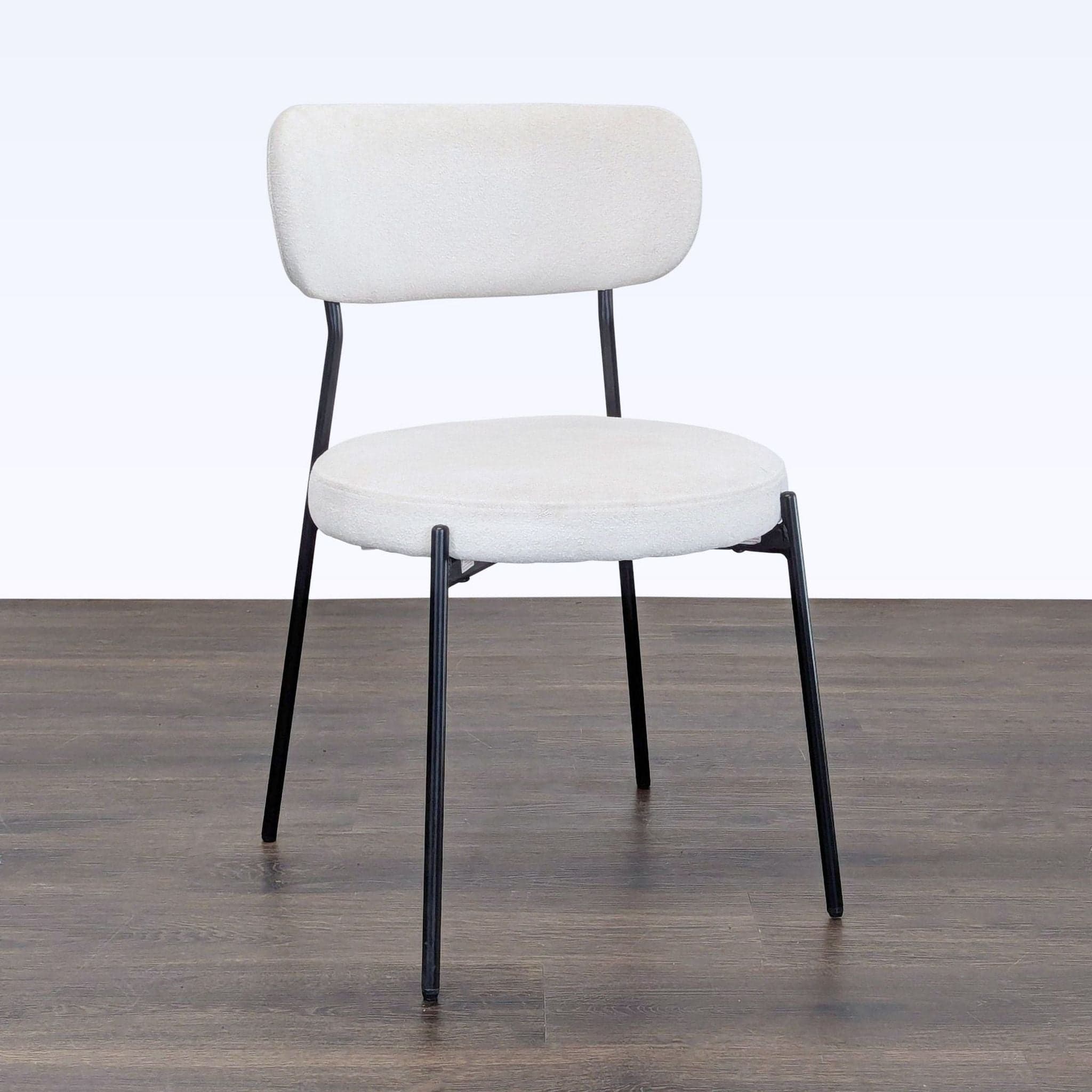 Duhome Boucle Dining Chair - Thumbnail 5