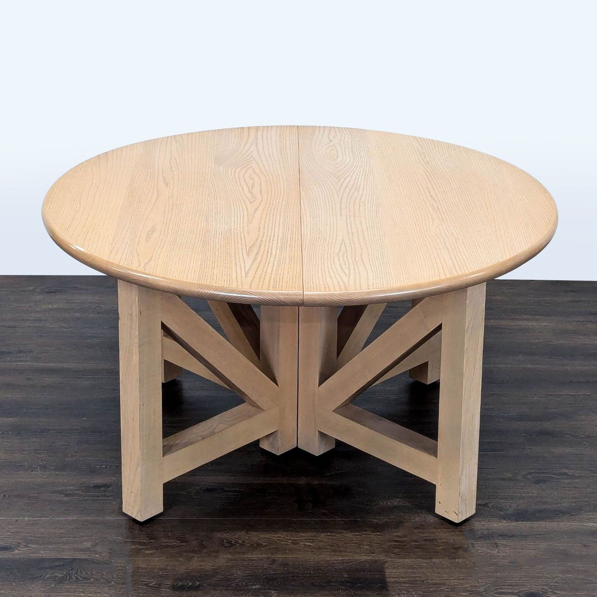Vintage Ash Expandable Dining Table - Thumbnail 3