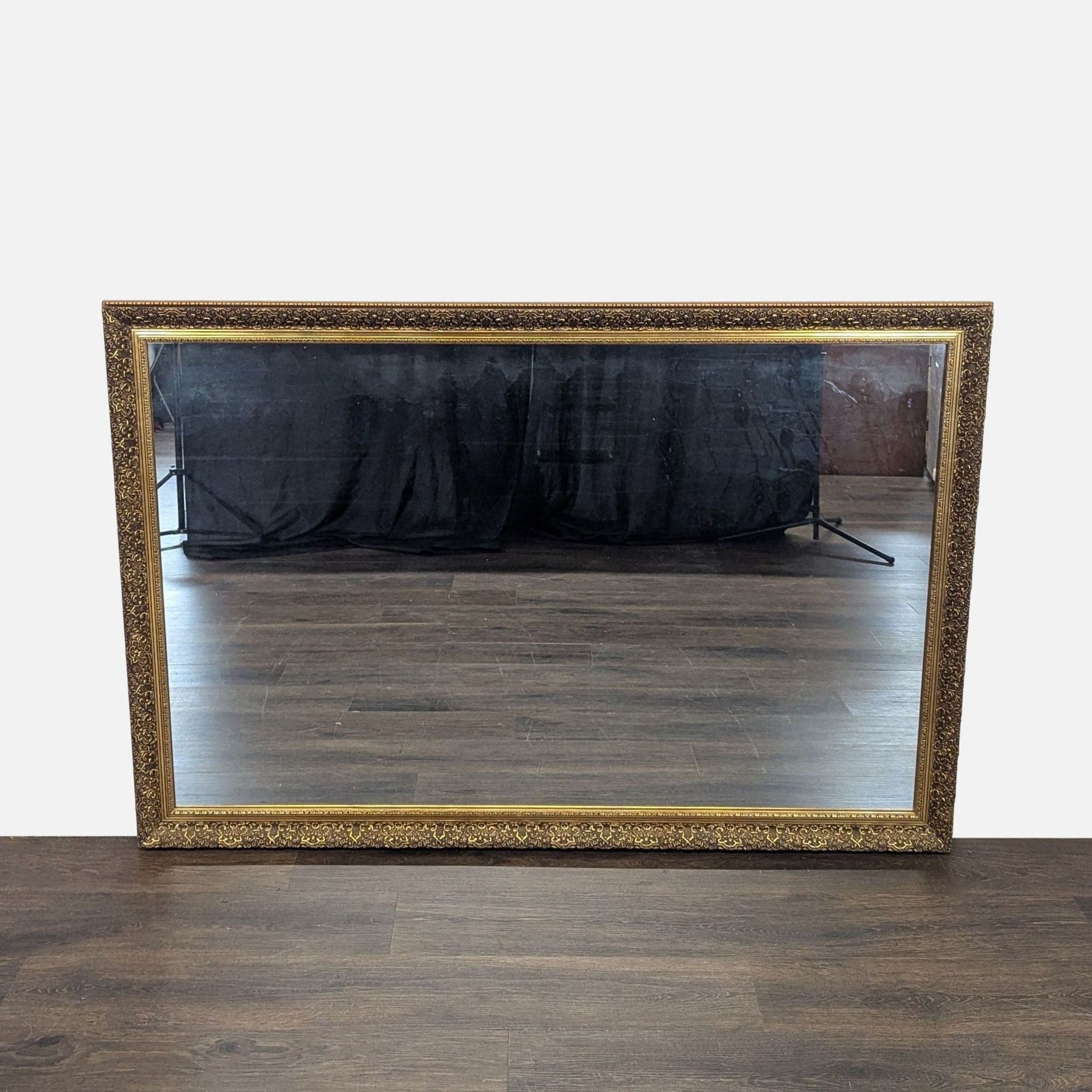 Large Carved Frame Mirror - Image 1