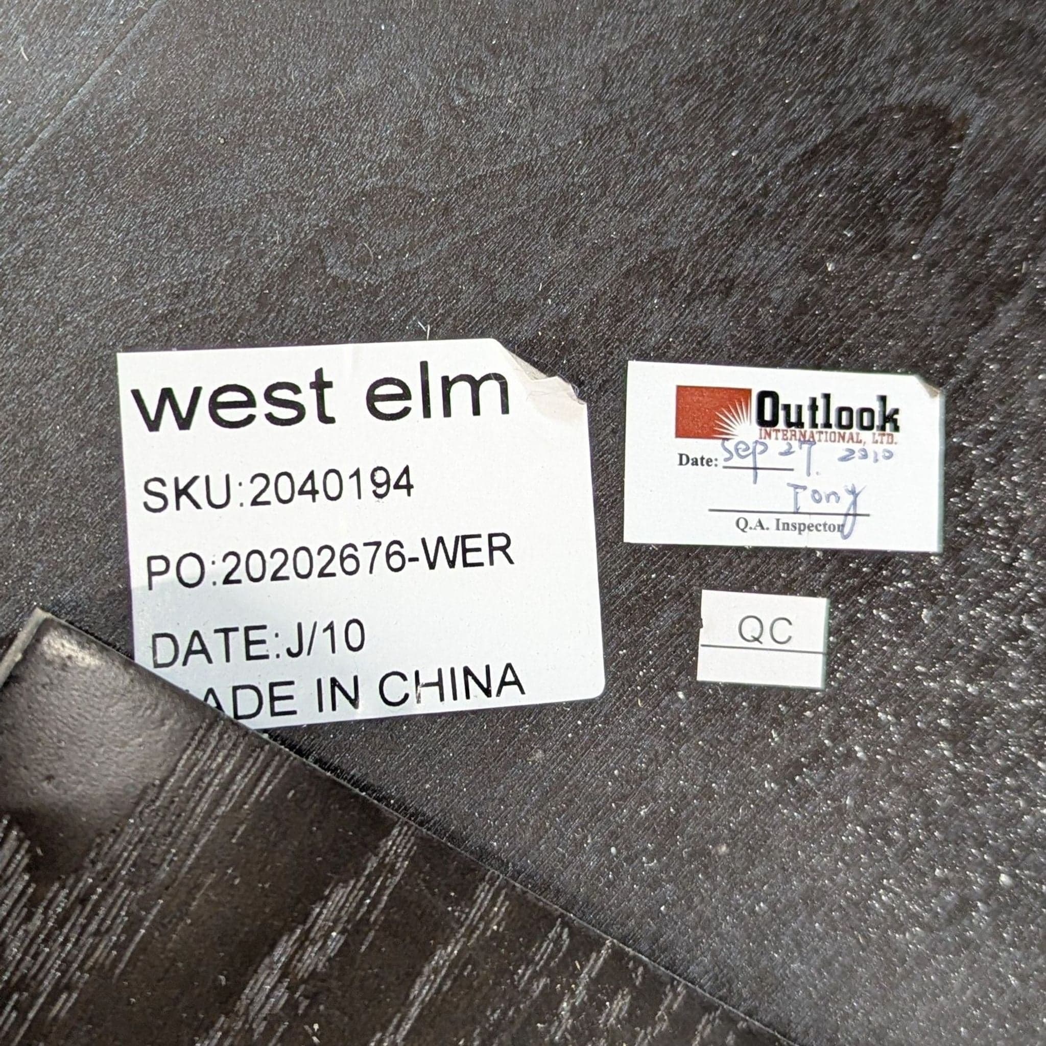 West Elm Tripod Dining Table in Walnut - Thumbnail 5