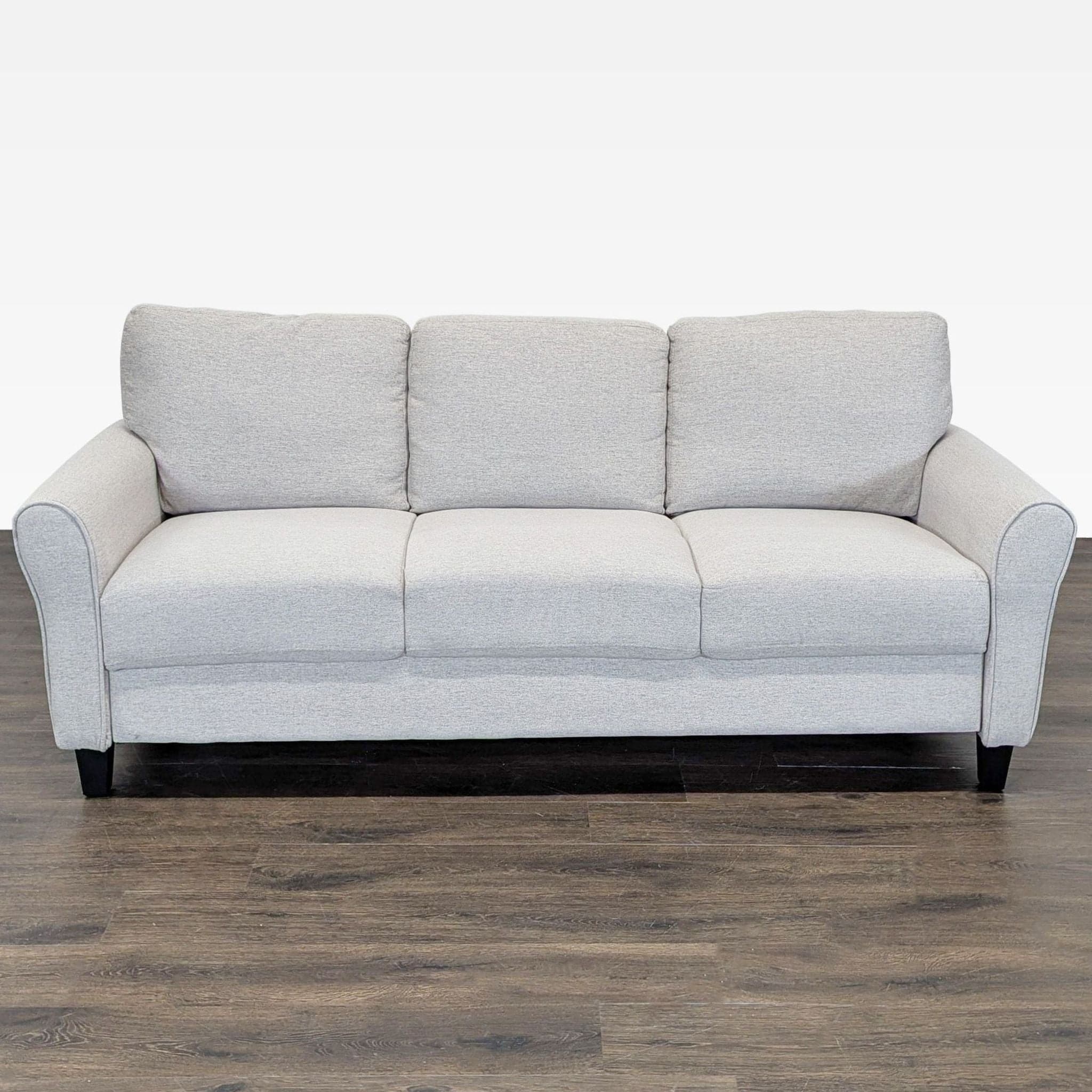Living Spaces Talon 3-Seat Sofa in Sand - Image 1
