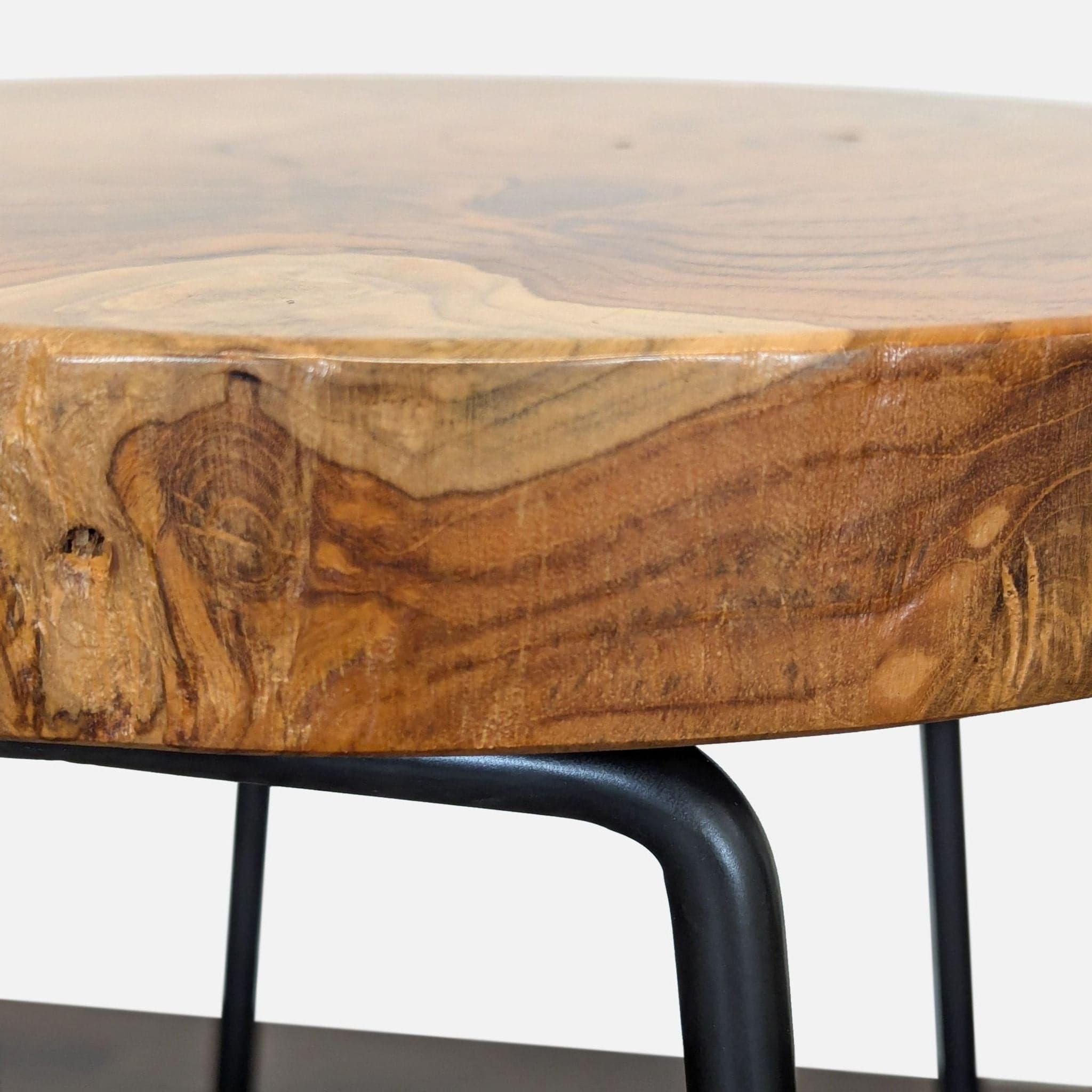 Crate & Barrel Hairpin Leg Stool - Thumbnail 5