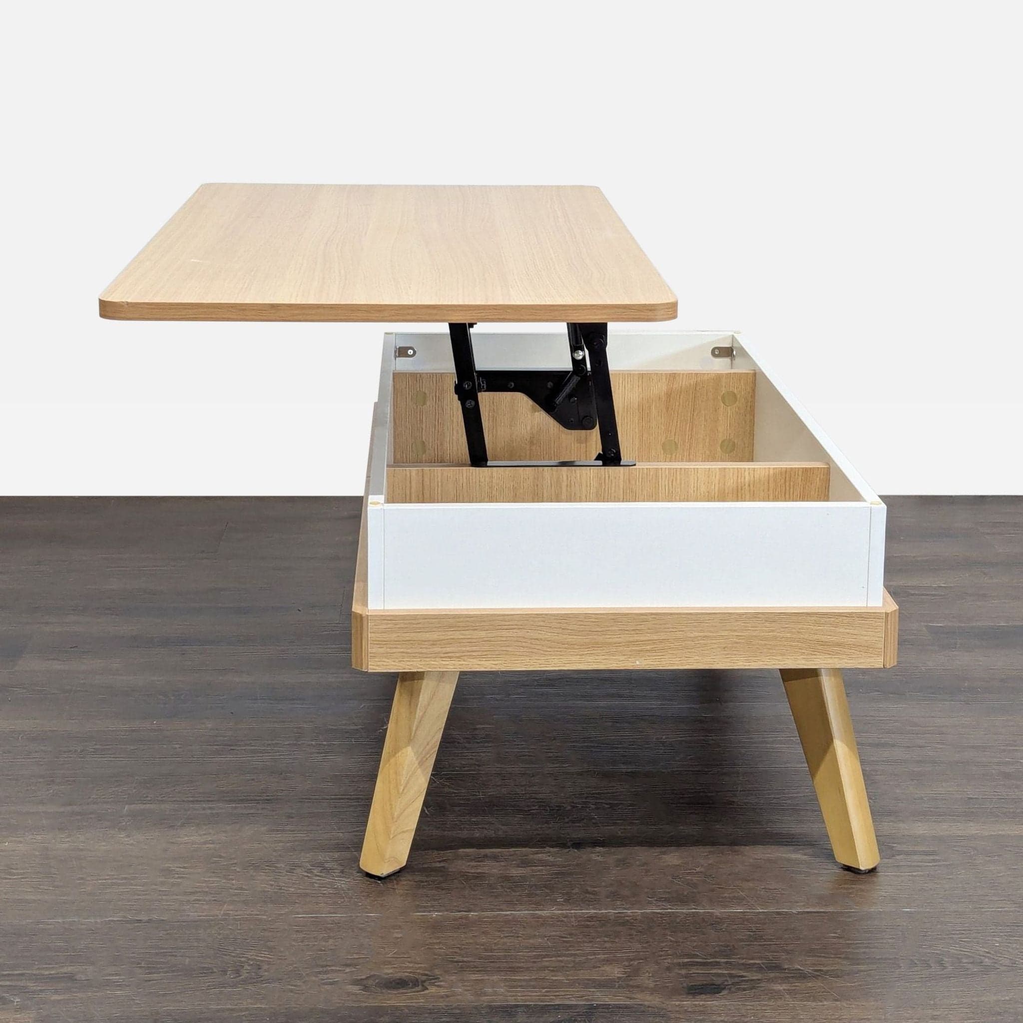 Bidiso Lift-Top Coffee Table with Storage - Thumbnail 3