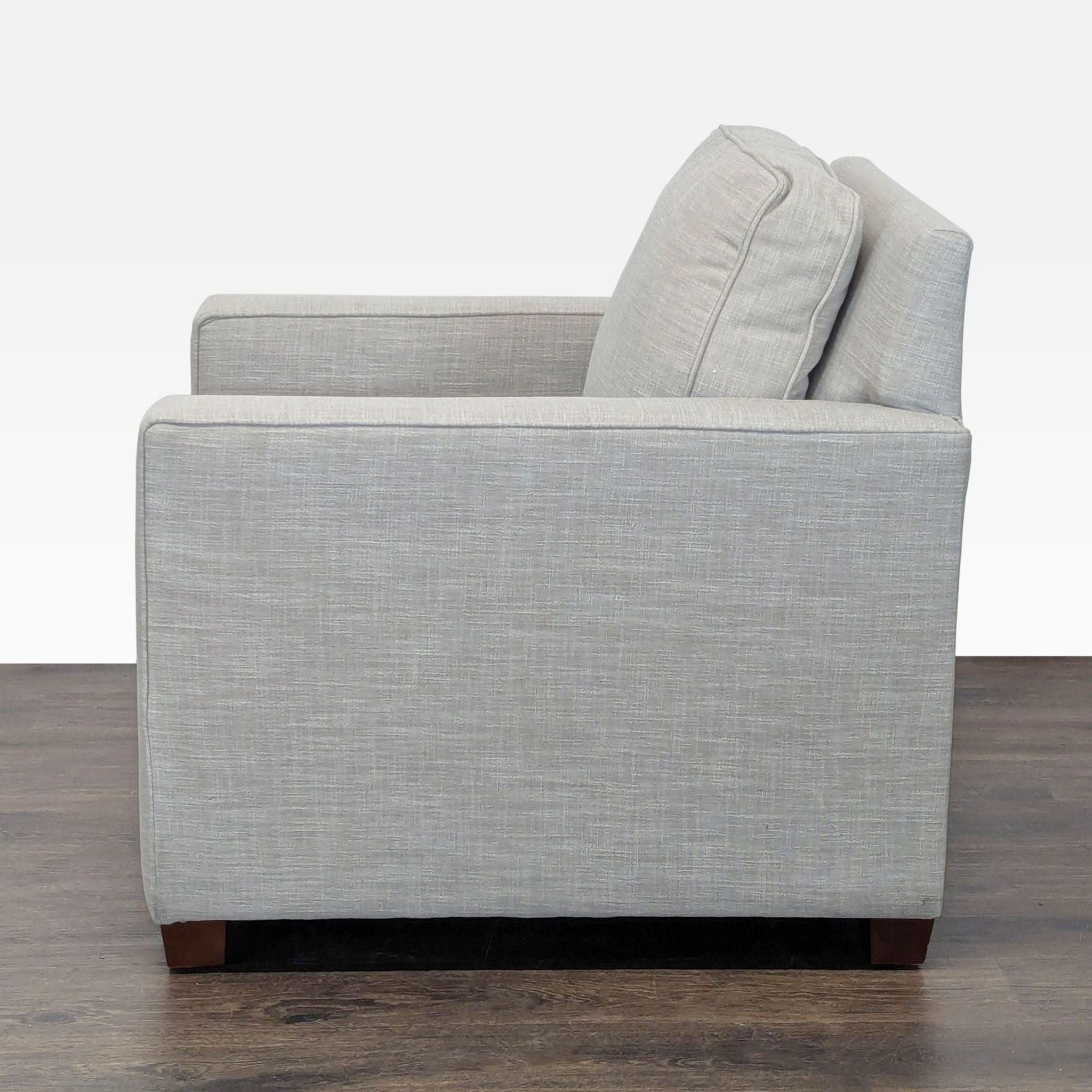 West Elm Henry Modern Lounge Armchair – Comfortable and Stylish Seating - Thumbnail 5