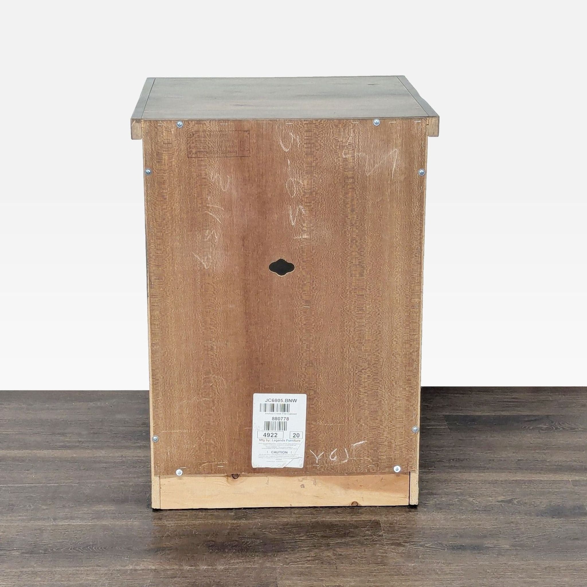 Legends Furniture Joshua Creek Wooden File Cabinet with Drawer and Open Shelf - Thumbnail 4