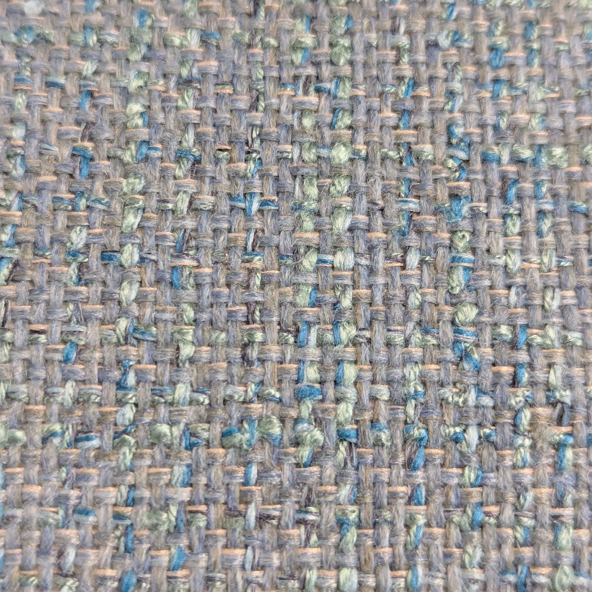 Room and Board Reese Modern Blue Sectional Sofa with Chaise - Thumbnail 7