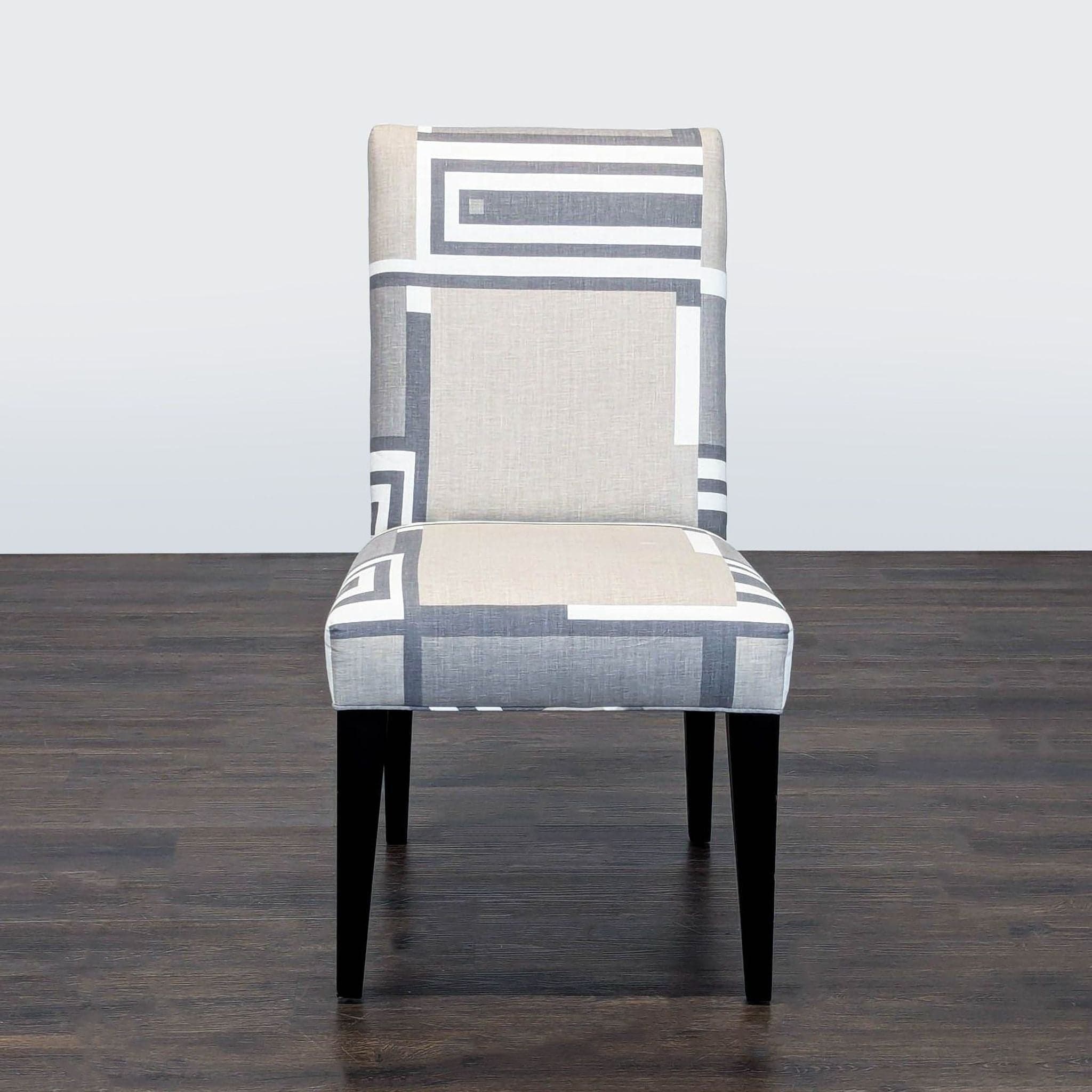 Mitchell Gold + Bob Williams Upholstered Parsons Dining Chair - Image 1