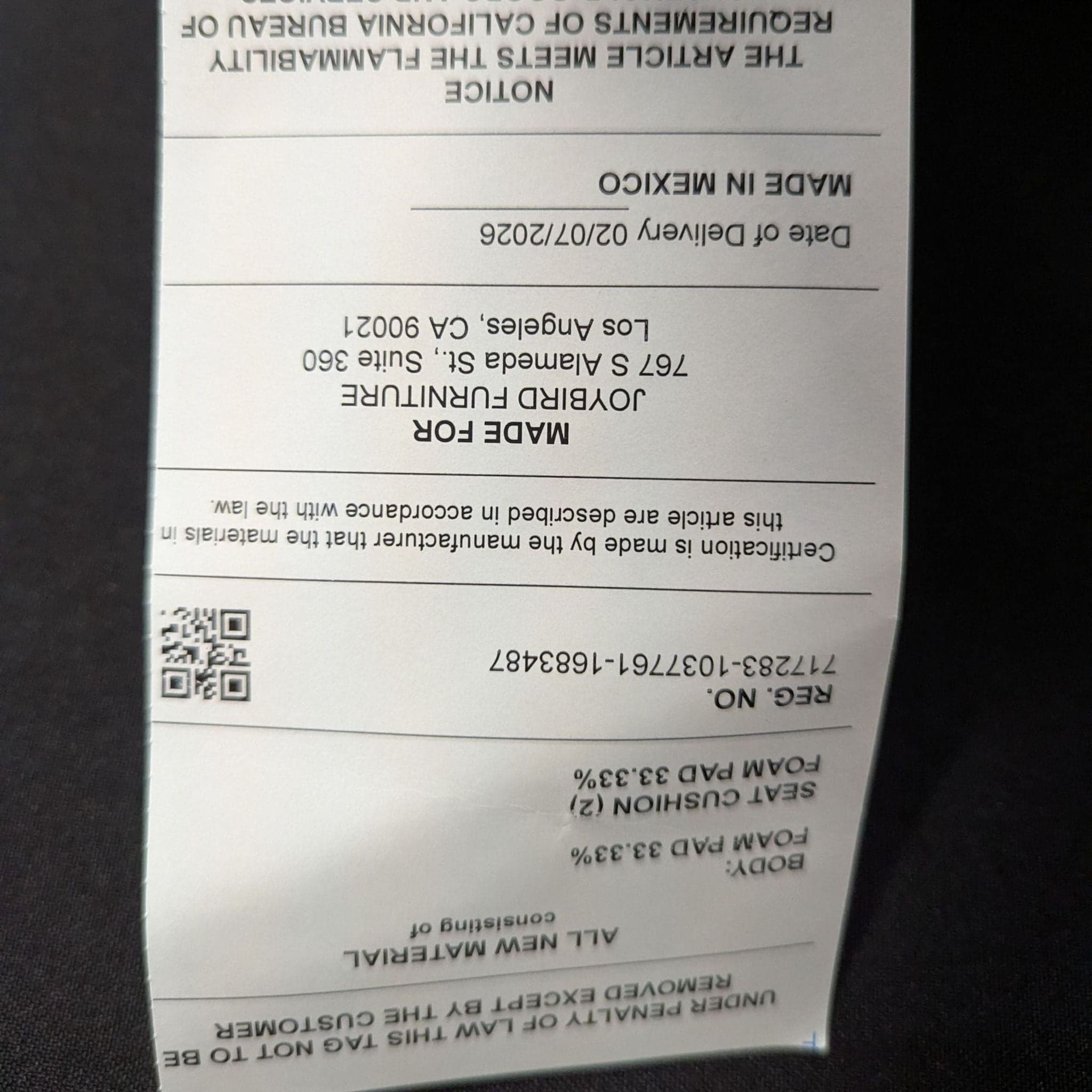 Joybird Furniture Hughes 3-Seat Sofa with Ottoman and Built-In Storage - Thumbnail 3