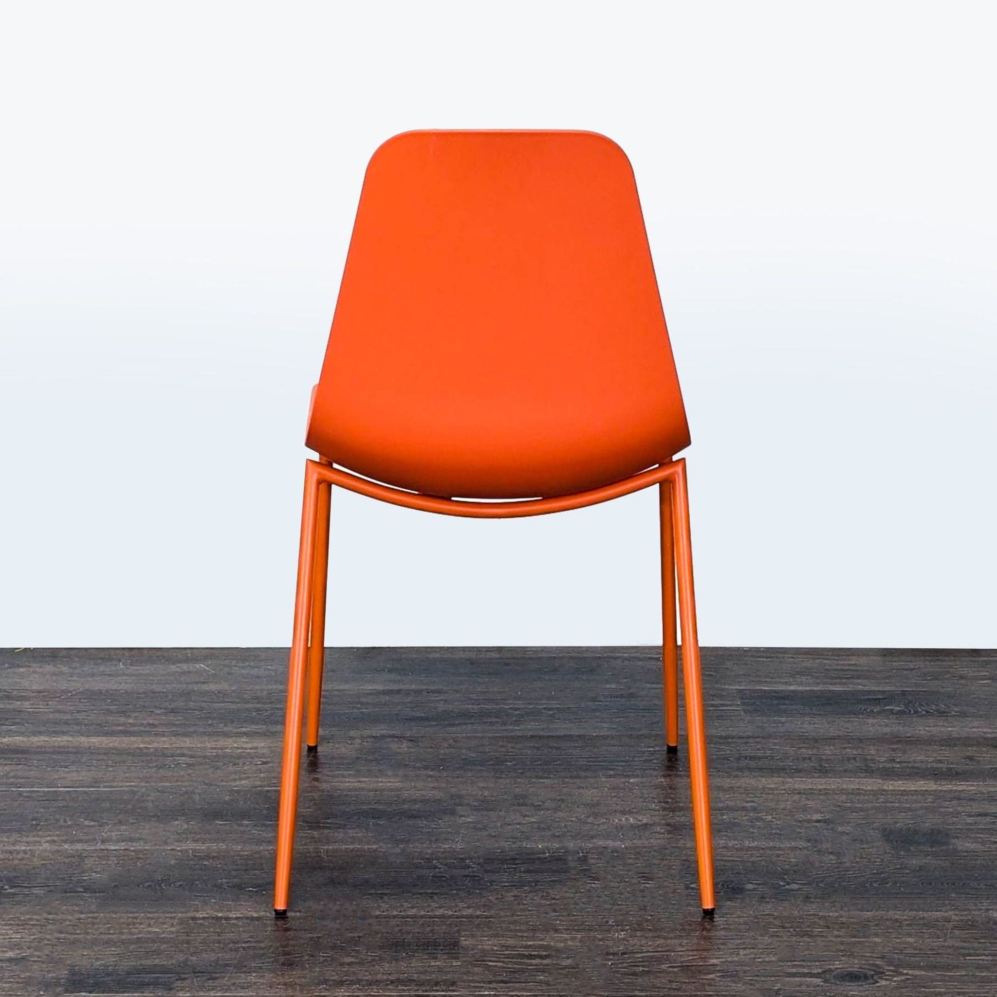 Bucket Dining Chair on Metal Frame - Thumbnail 4