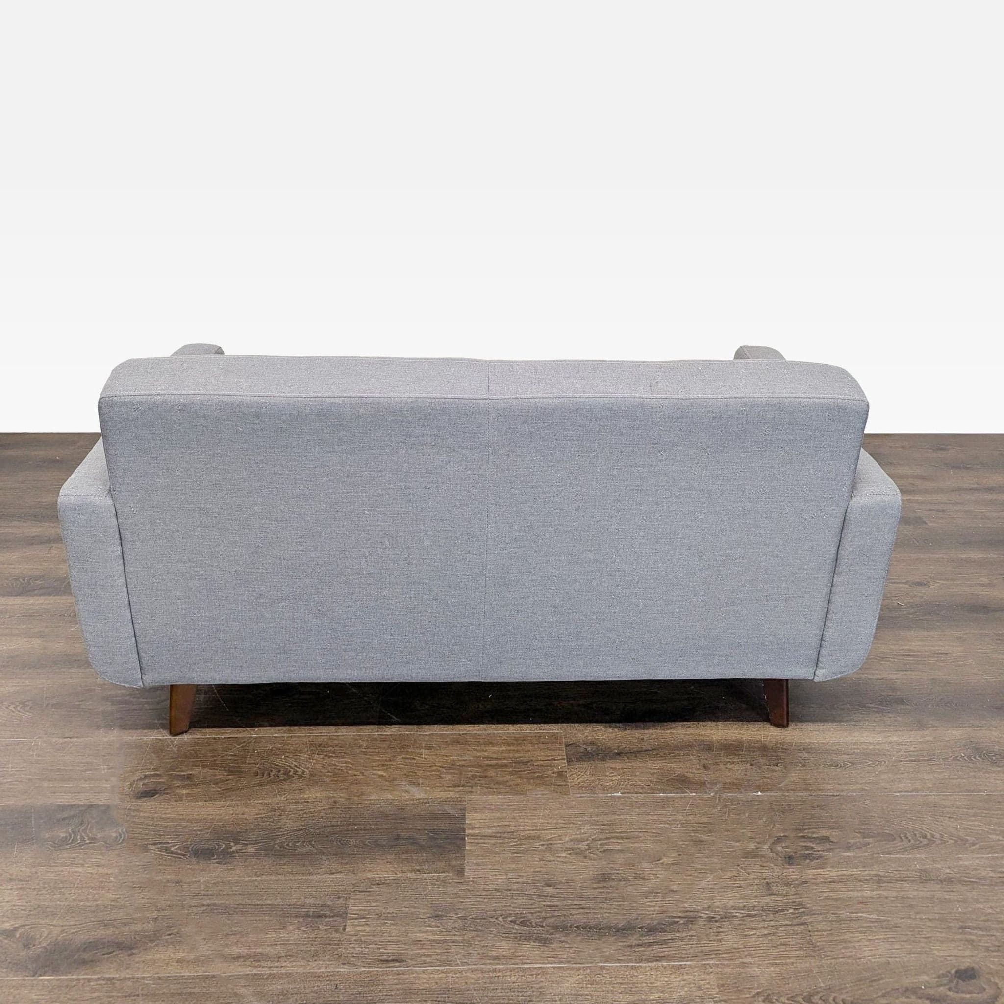 Living Spaces Allie Modern Gray Loveseat – Stylish and Comfortable Seating - Thumbnail 6