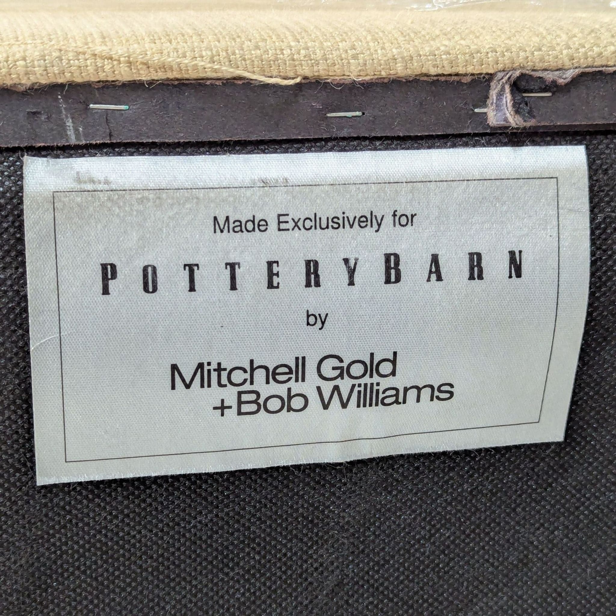 Pottery Barn Mitchell Gold + Bob Williams Tufted Ottoman/Coffee Table - Thumbnail 7