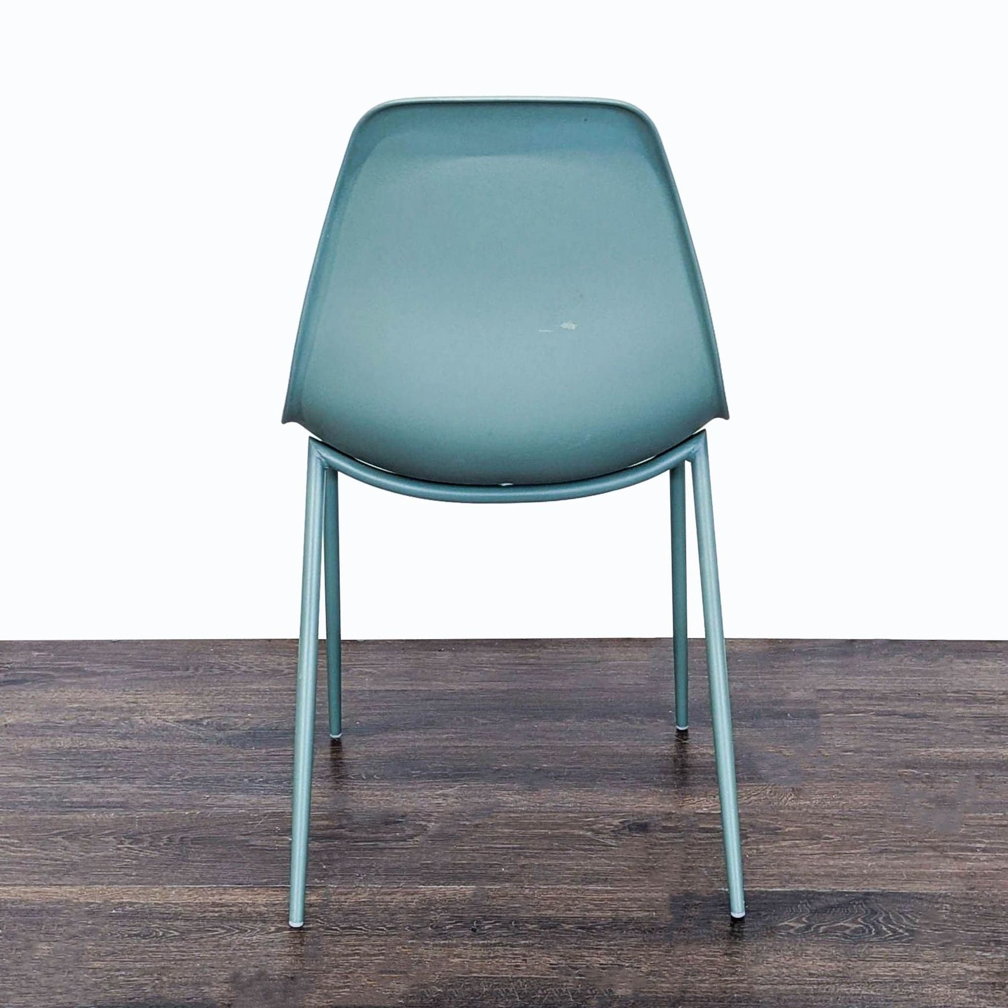 Bucket Dining Chair on Metal Frame - Thumbnail 4