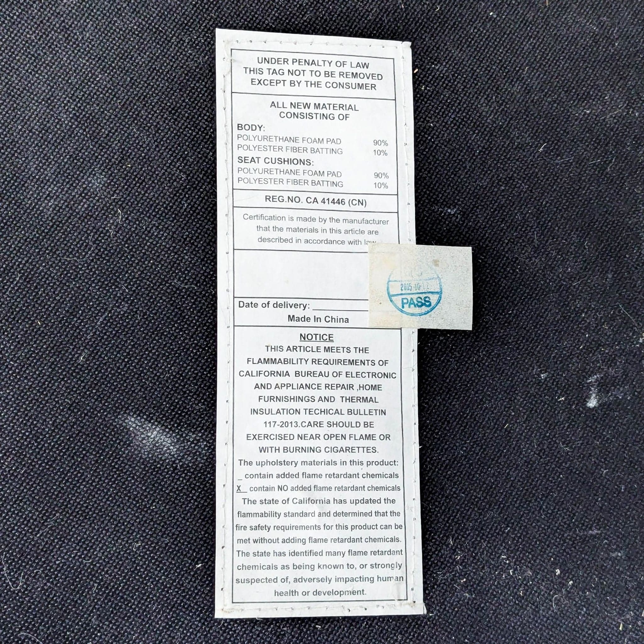 Button Tufted Ottoman with Nailhead Trim - Thumbnail 5