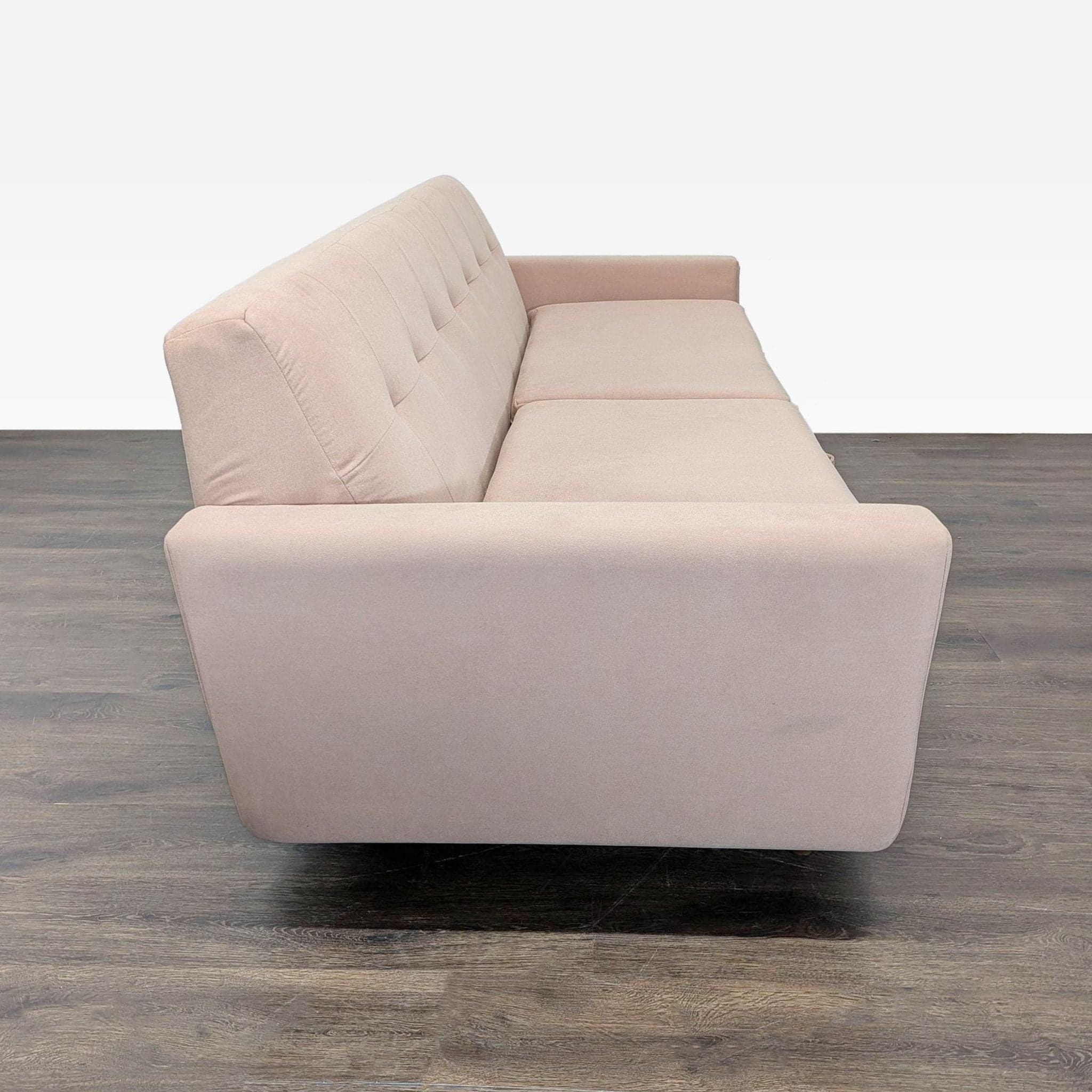 Joybird Furniture Hughes 3-Seat Sofa with Ottoman and Built-In Storage - Thumbnail 11