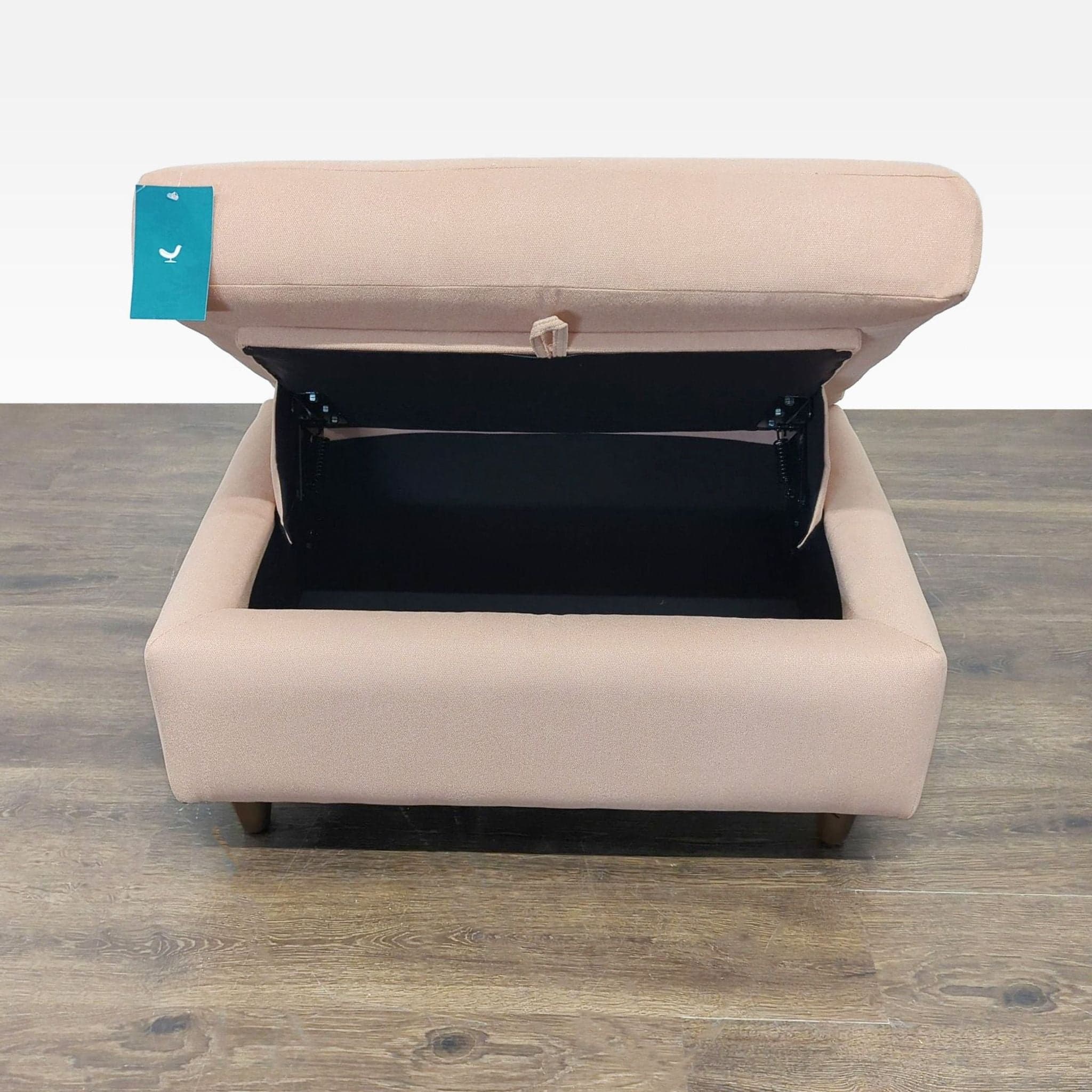 Joybird Furniture Hughes 3-Seat Sofa with Ottoman and Built-In Storage - Thumbnail 13