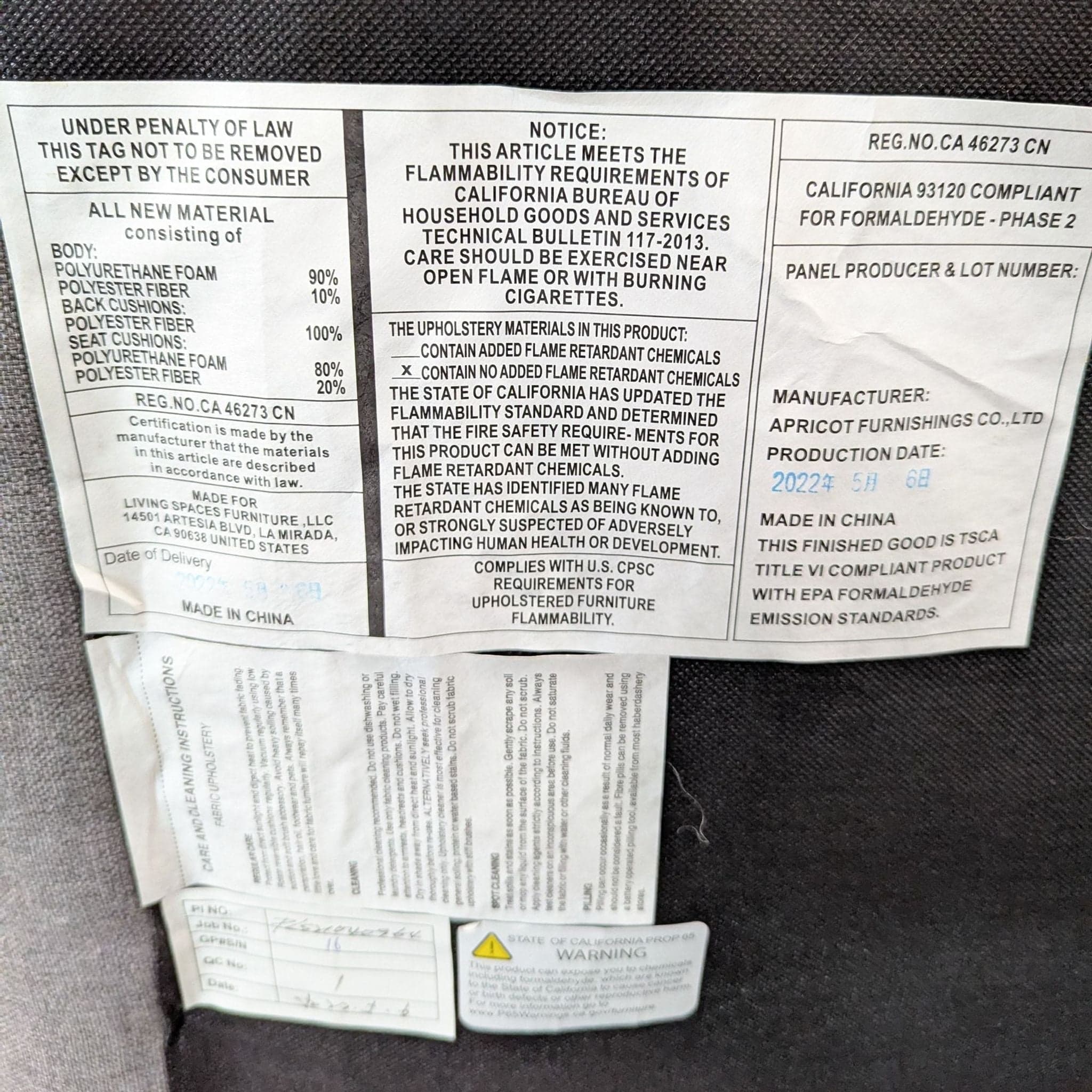 Living Spaces Allie Modern Gray Loveseat – Stylish and Comfortable Seating - Thumbnail 10