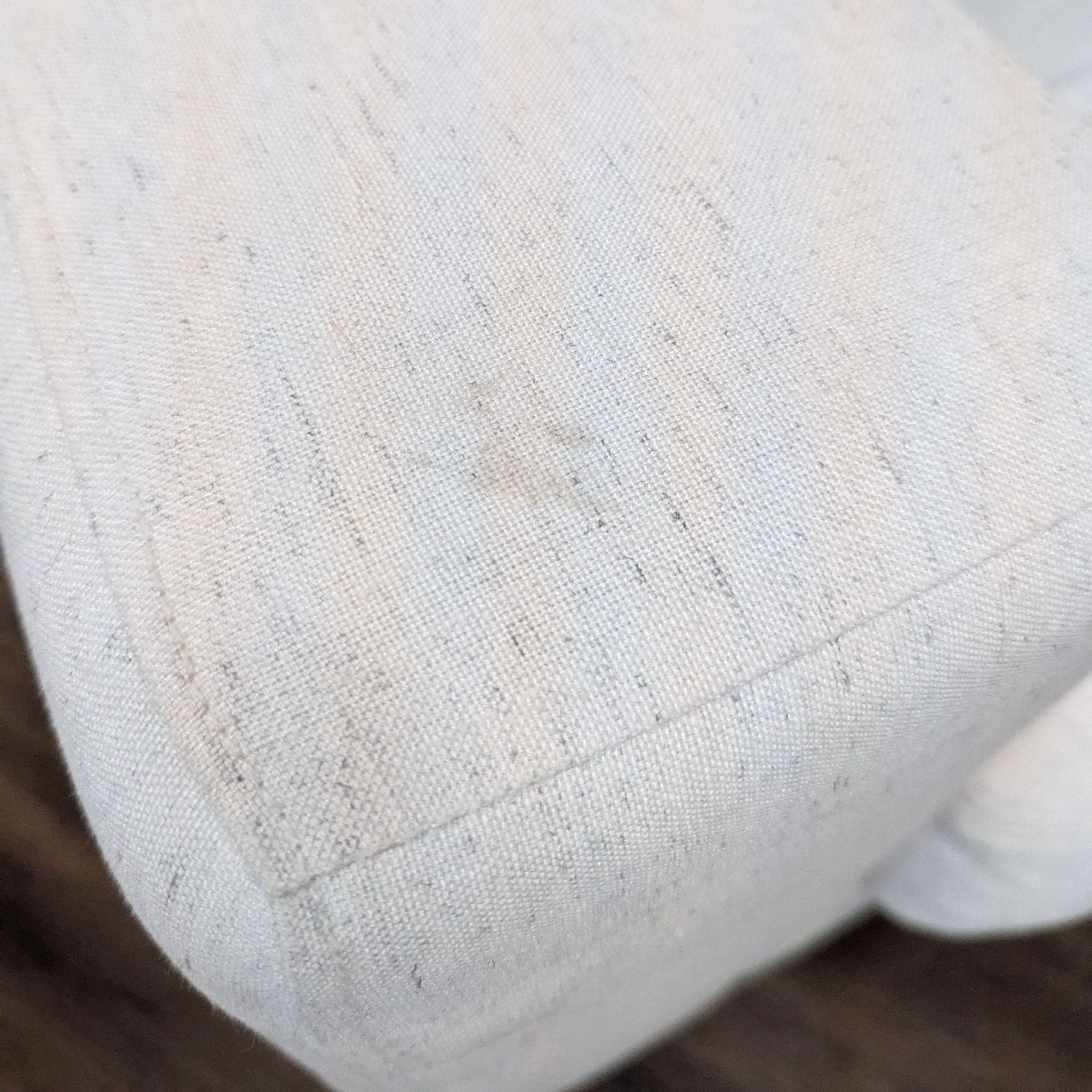 West Elm Newport 3-Seat Modern Cream Sofa - Thumbnail 6