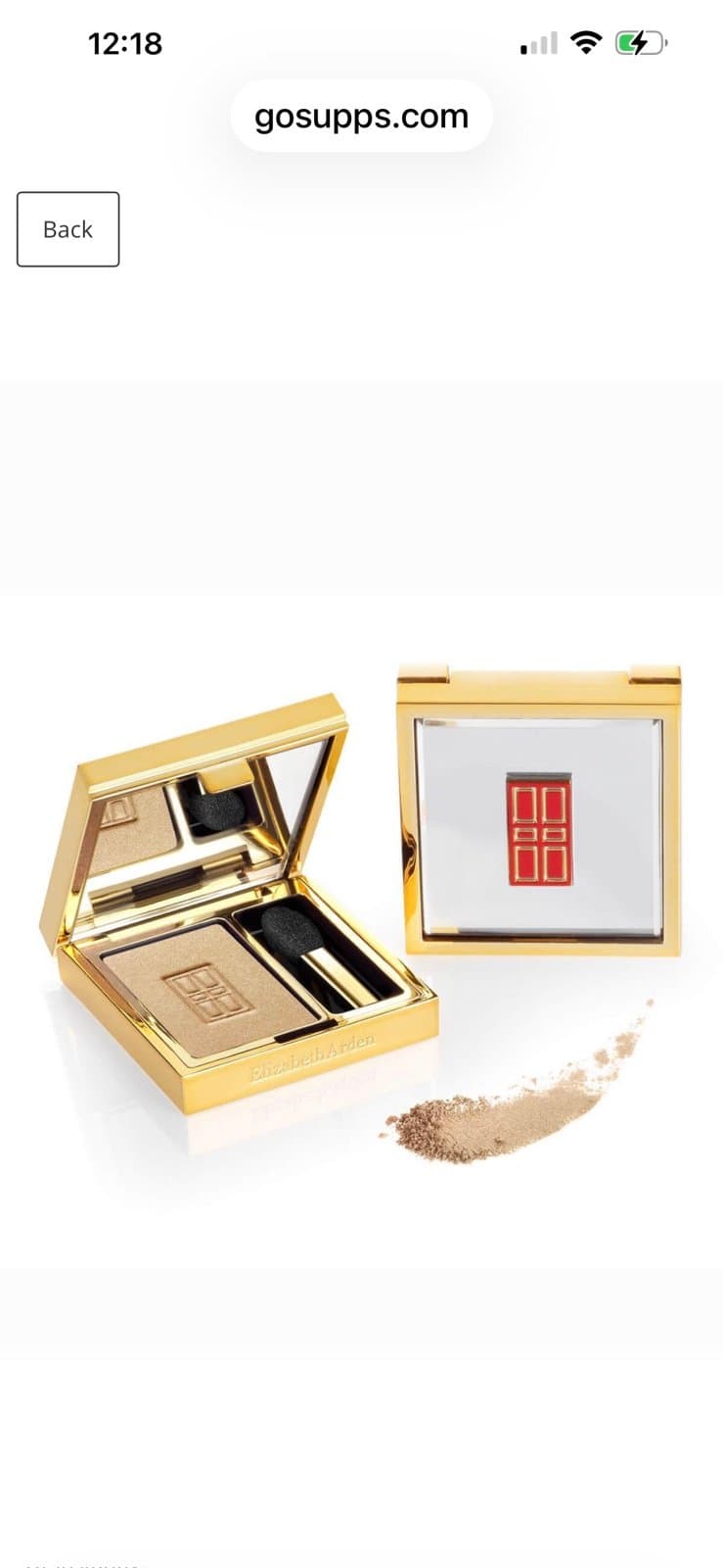 Elizabeth Arden Eyeshadow - Beautiful Color Eye Shadow 04 Blonde - Image 1