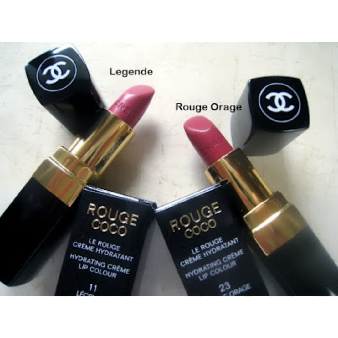 Chanel Rouge Coco Lipstick in shade 23 Rouge Orage - Thumbnail 3