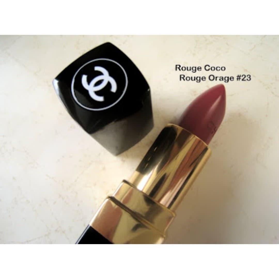 Chanel Rouge Coco Lipstick in shade 23 Rouge Orage - Image 1