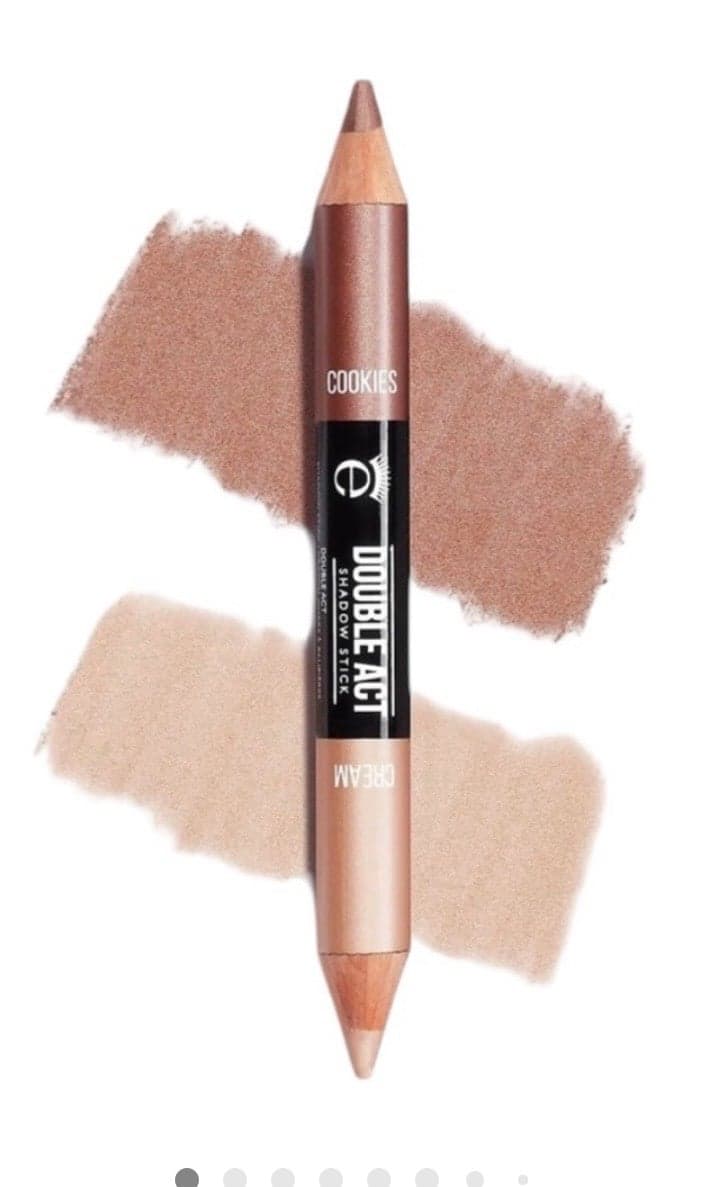Eyeko Double Act Shadow Stick in Cookie & Cream NIB - Image 1