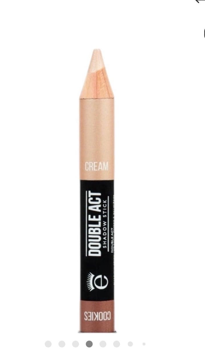 Eyeko Double Act Shadow Stick in Cookie & Cream NIB - Thumbnail 4