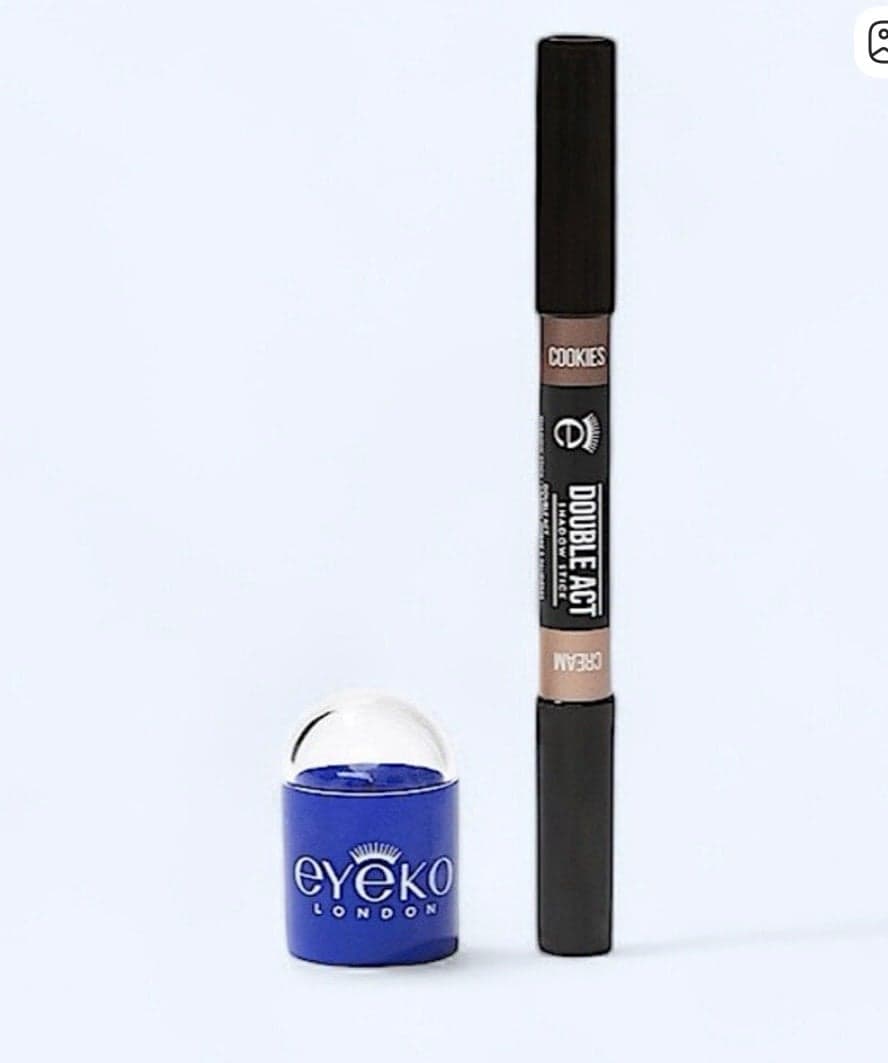 Eyeko Double Act Shadow Stick in Cookie & Cream NIB - Thumbnail 3