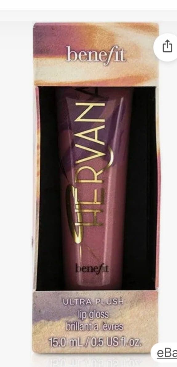 RARE Benefit Cosmetics Hervana Ultra Plush Lip Gloss NIB - Thumbnail 2