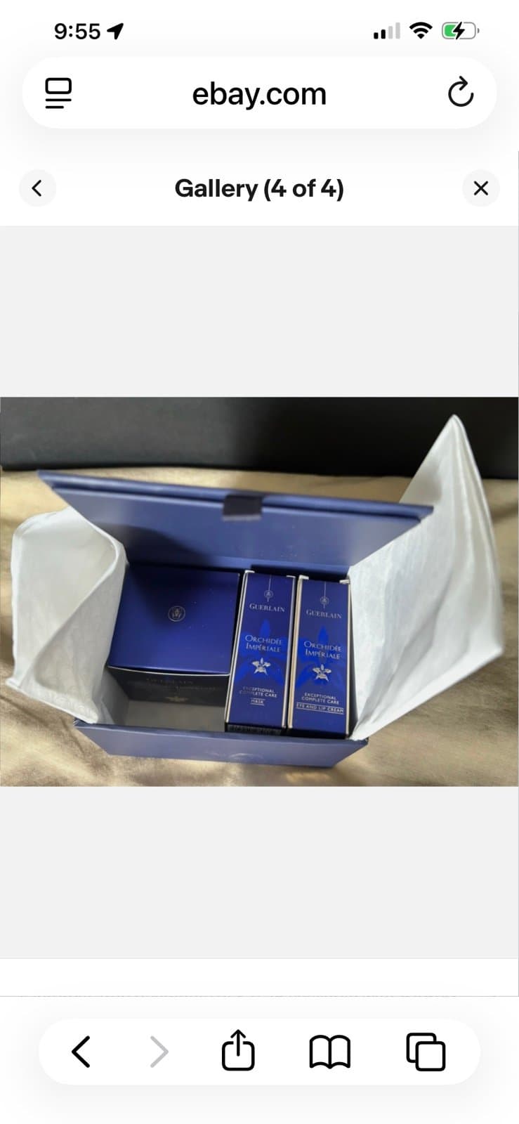 Guerlain Orchidee imperiale Travel Gift 5 Pierce Set In Box NIB - Thumbnail 3