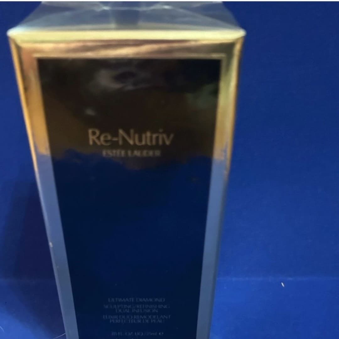 Estee Lauder Re-Nutriv Ultimate Diamond Sculpting Refining Dual Infusion NIB - Image 1