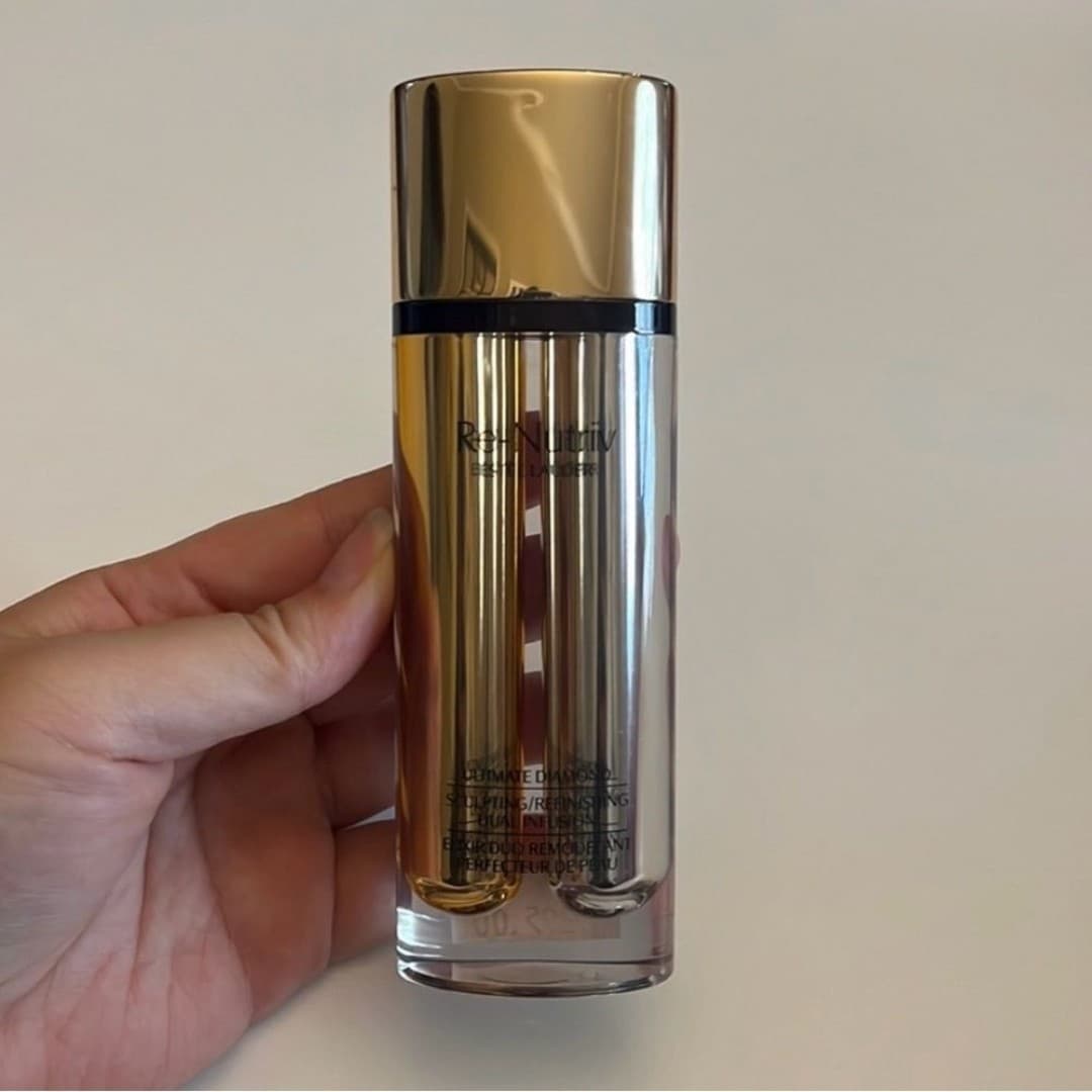 Estee Lauder Re-Nutriv Ultimate Diamond Sculpting Refining Dual Infusion NIB - Thumbnail 3