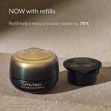 SHISEIDO Future Solution LX Eye and Lip Contour Regenerating Cream NIB .54 oz - Thumbnail 3
