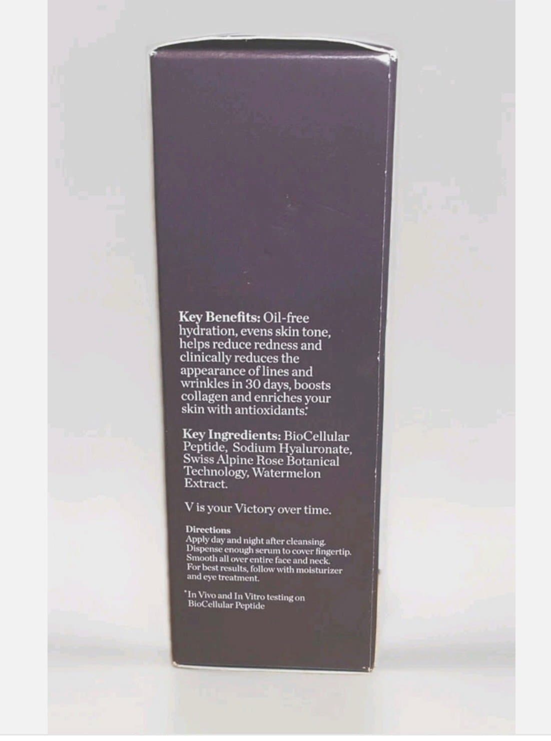 Vbeaute Undercover Agent Anti Wrinkle Protecting Serum Sealed New in Box 1 fl oz - Thumbnail 4