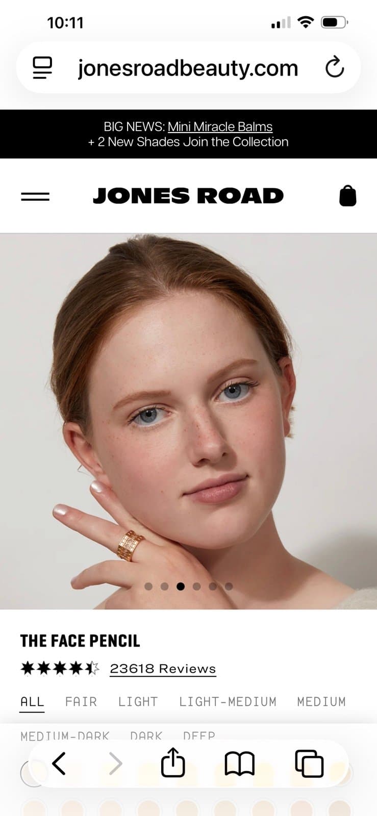 Jones Road Beauty The Face Pencil in Shade 2 NWOB - Thumbnail 4