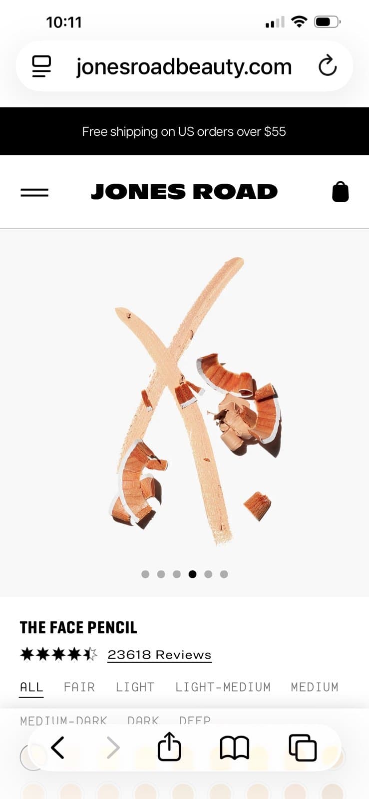 Jones Road Beauty The Face Pencil in Shade 2 NWOB - Thumbnail 3