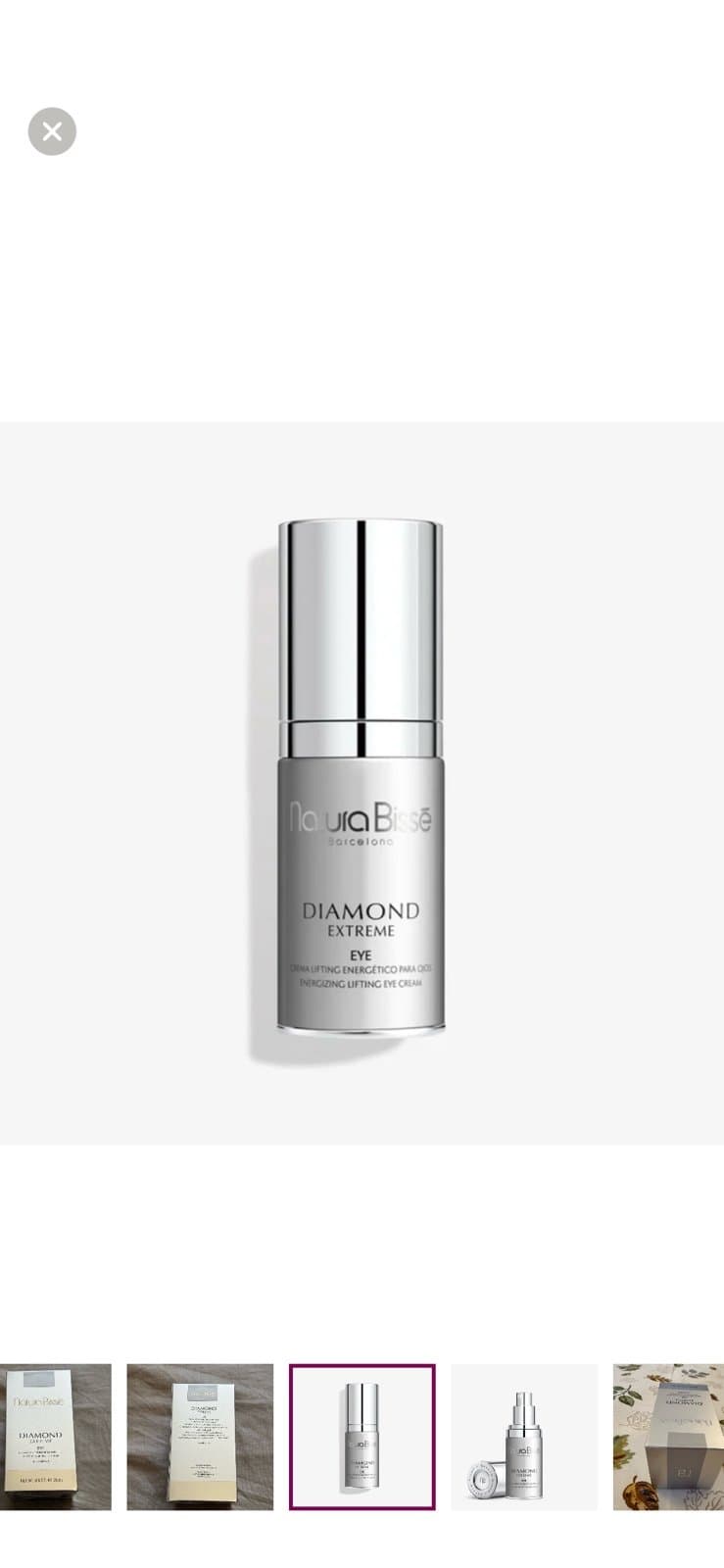 Natura Bisse Diamond Extreme Eye Energizing lifting eye cream - Image 1