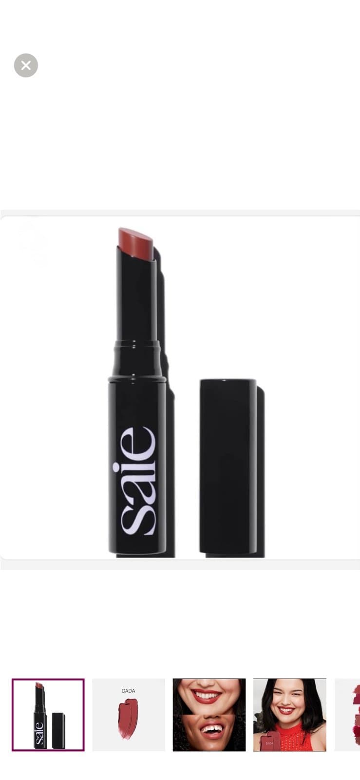 Saie Lip Blur Matte Blurring Lipstick in Dada NEW - Image 1