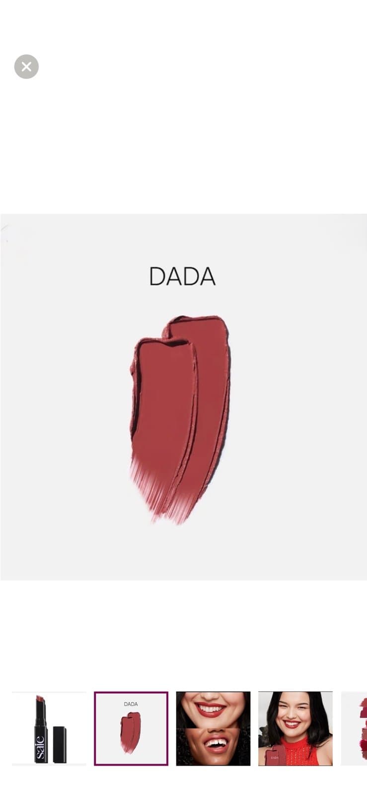 Saie Lip Blur Matte Blurring Lipstick in Dada NEW - Thumbnail 2