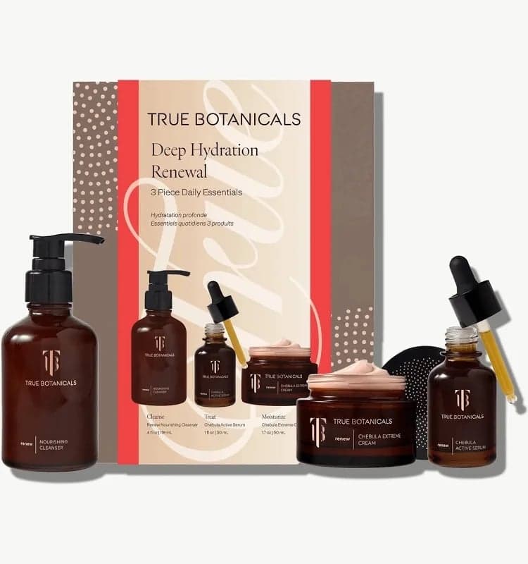 True Botanicals Deep Hydration Renewal 3-Piece Set NIB - Image 1