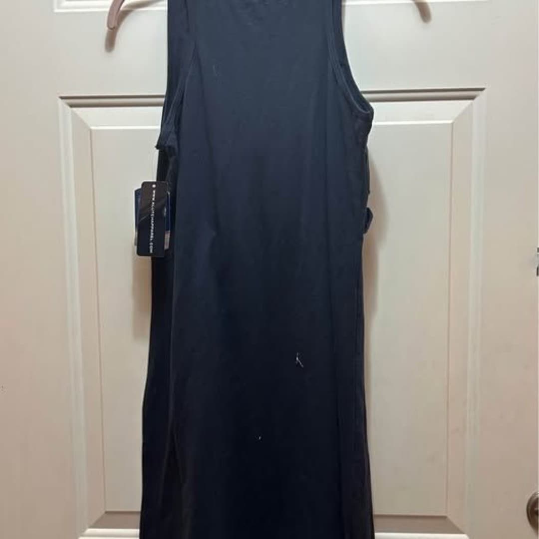 Navy Ruffle Auburn University Dress XL Girls but will fit adult NWT - Thumbnail 2