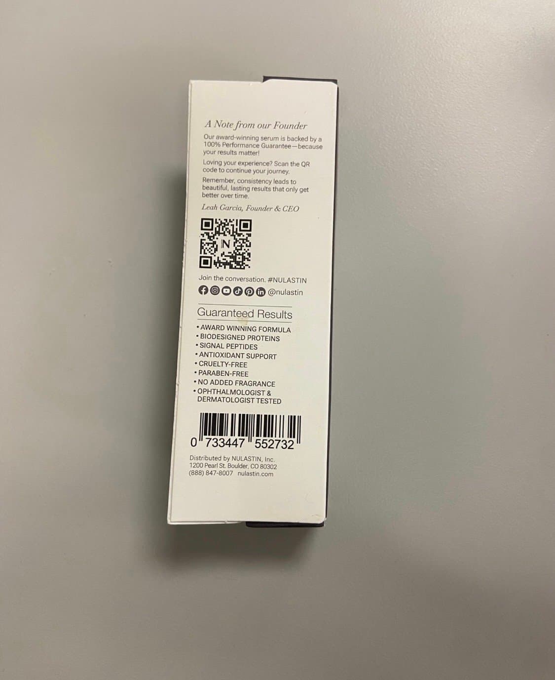 NULASTIN Lash Follicle Fortifying Serum Retails $84 - Thumbnail 3