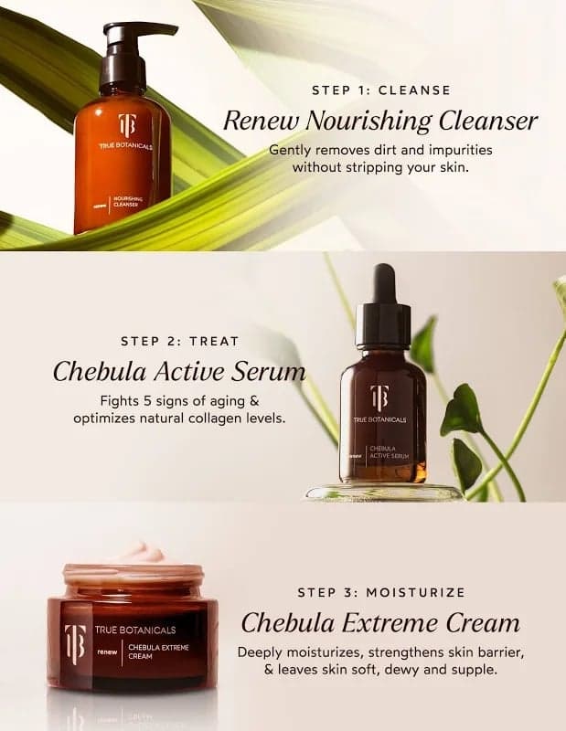 True Botanicals Deep Hydration Renewal 3-Piece Set NIB - Thumbnail 9