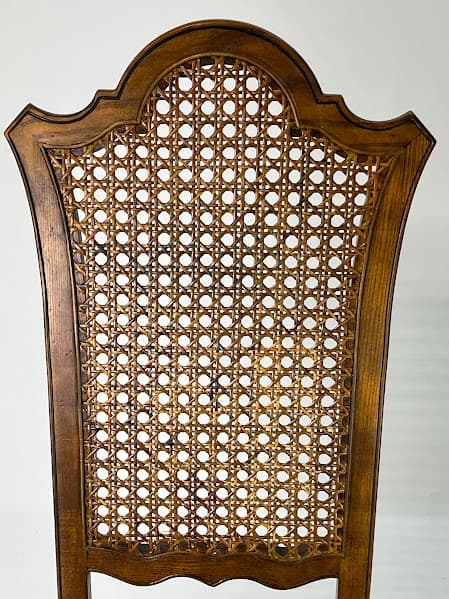 Baker Furniture Jacobean Style Barley Twist Dining Chairs - Set of 6 - Thumbnail 8