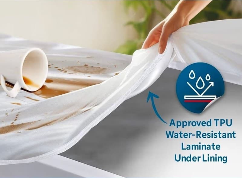 Guardmax Waterproof Queen Mattress or Box Spring Protector w/Zipper (60"x80"x10" - Thumbnail 7